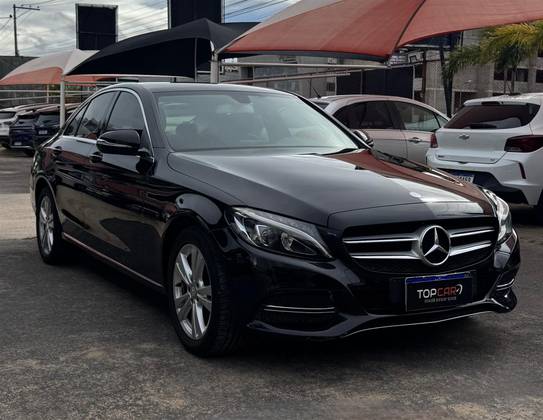 MERCEDES-BENZ C 180 1.6 CGI 16V TURBO GASOLINA 4P AUTOMÁTICO MERCEDES-BENZ C 180 1.6 CGI 16V TURBO GASOLINA 4P AUTOMÁTICO